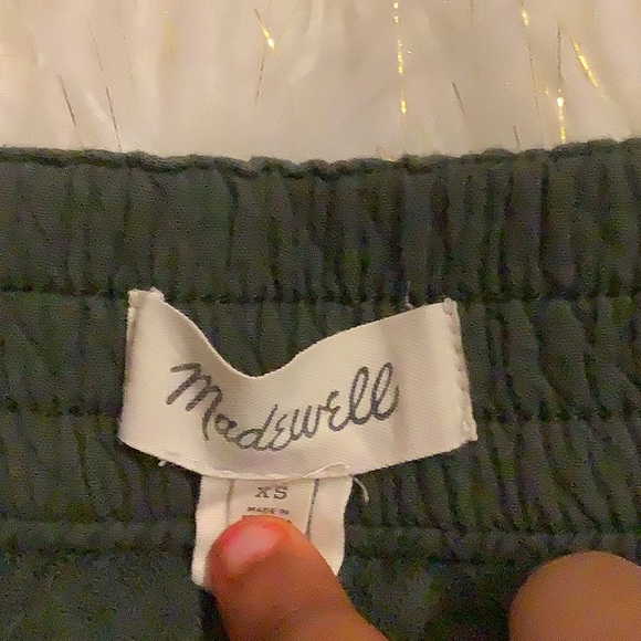 Madewell Pull-On High-Rise Tapered Pants in Diamond Jacquard - Picture 8 of 8